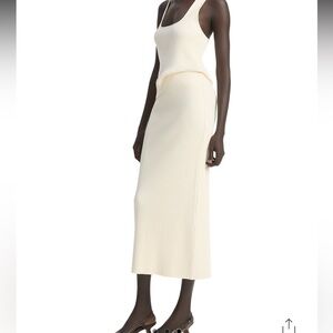 NWT Vince Ribbed MIDI Skirt